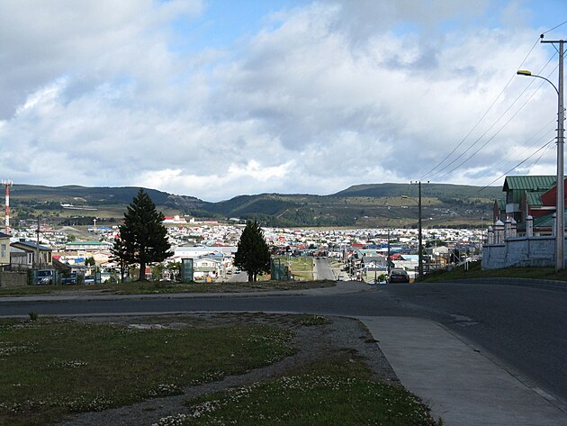 pohled na Punta Arenas
