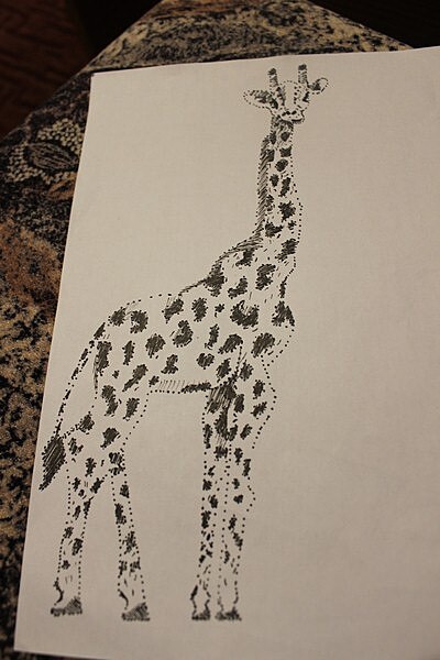 Nakreslen� �irafa.