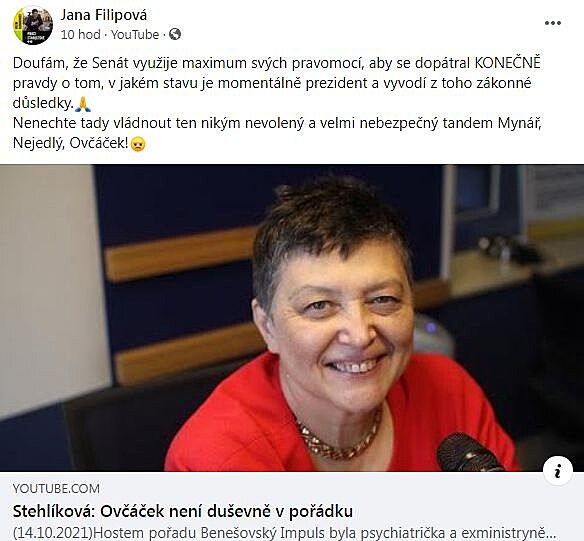 Tak� z t�hle usm�vav� pani�ky jde  strach