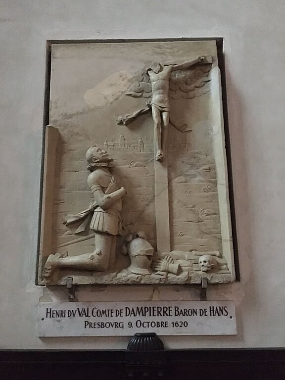 Epitaf hraběte Dampierra