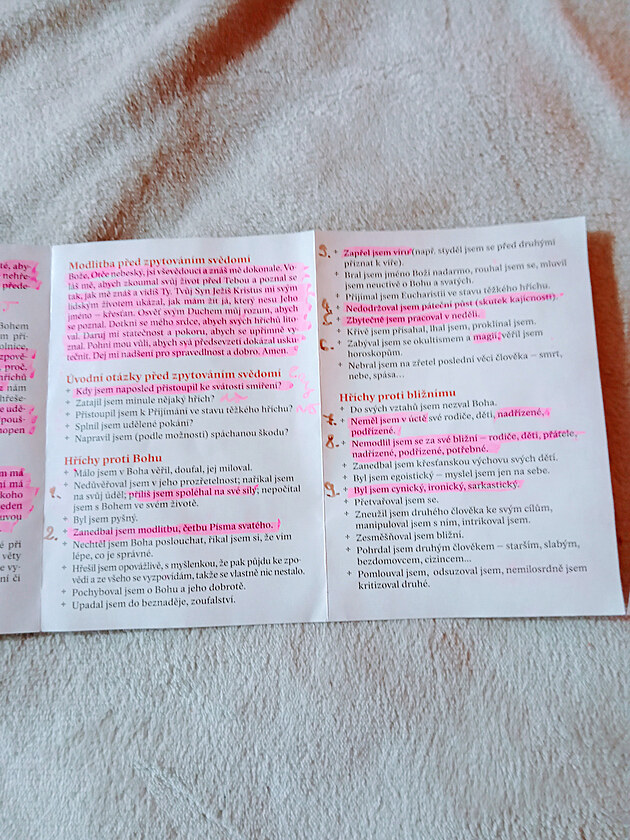 Fotka zpov�dn�ho zrcadla z kostela 3.