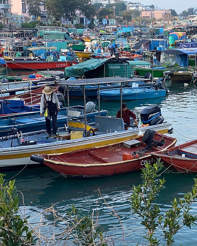 V p��stavu na ostrov� Cheung Chau 1.1.2022