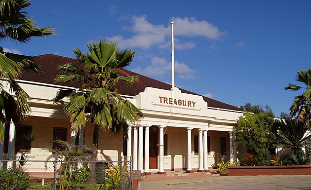 Tongatapu, sprvn budova