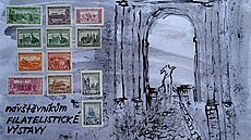 ohlas na nalezený leták k filatelistické vžstavě