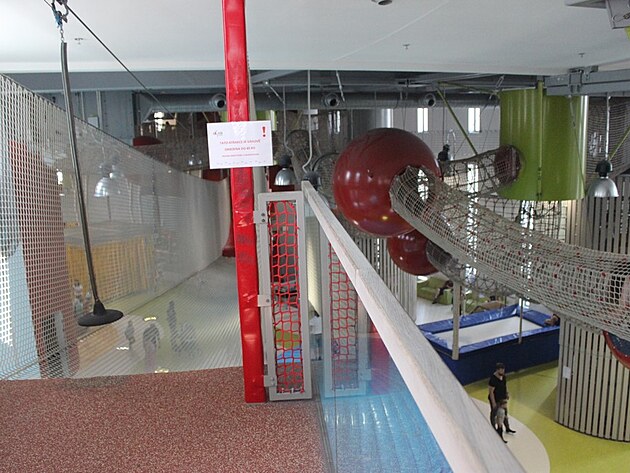 Ptačí přelet. Oblíbená atrakce dětí.