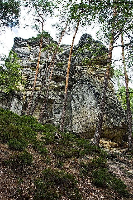 Havraní skály.