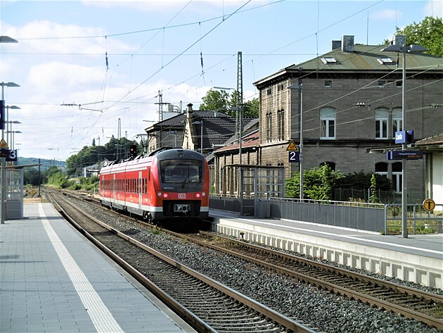 Stanice Lauda na trati Heilbronn - Wrzburg
