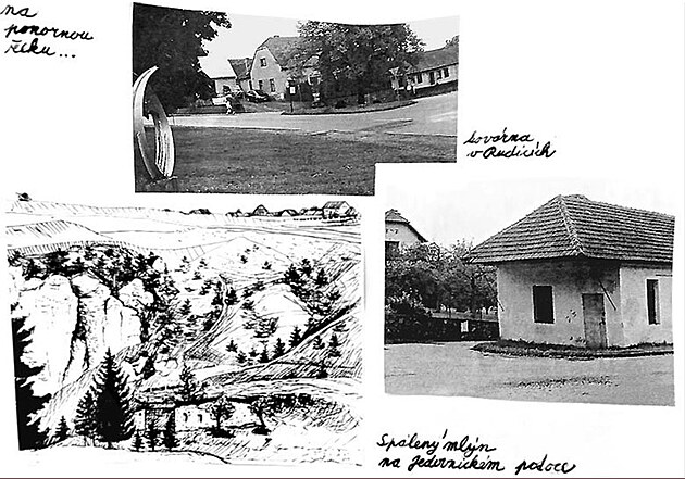malá venkovská kovárna v Rudicích