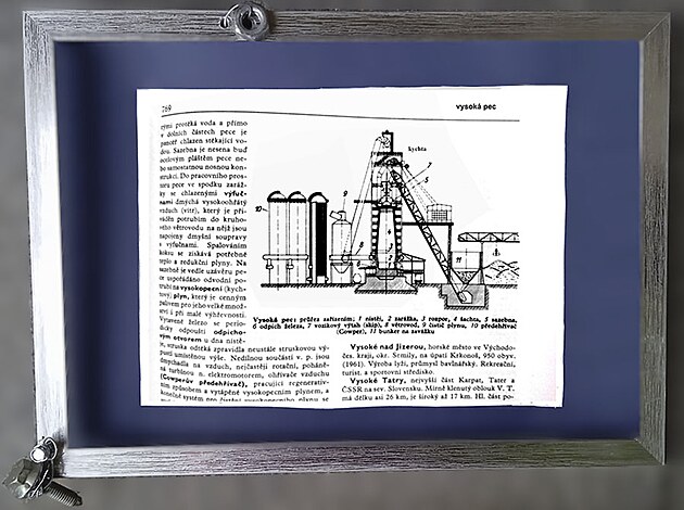 kamanouheln� vysok� pec nap��klad na Ostravsku