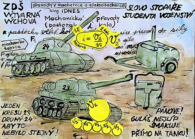 tank 23 a 24 - variace na kresbu na ZD� na t�ma osvobozen�