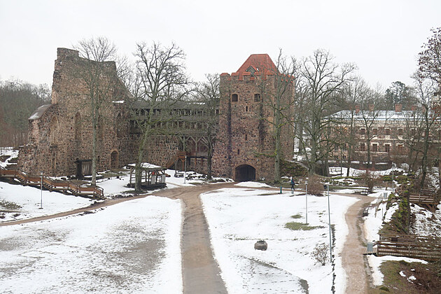 Star hrad v Siguld