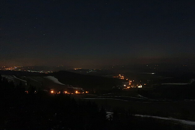 Markou�ovice v noci