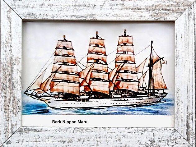 panlsk plachetnice Bark Nippon Maru