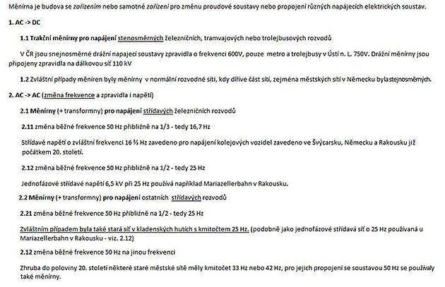 m�n�rny rozd�len�