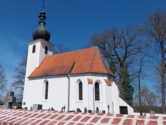 Kostel sv. Jilj v Domann z 16. stolet, ve kterm byli pvodn pohbvni Schwarzenberkov.