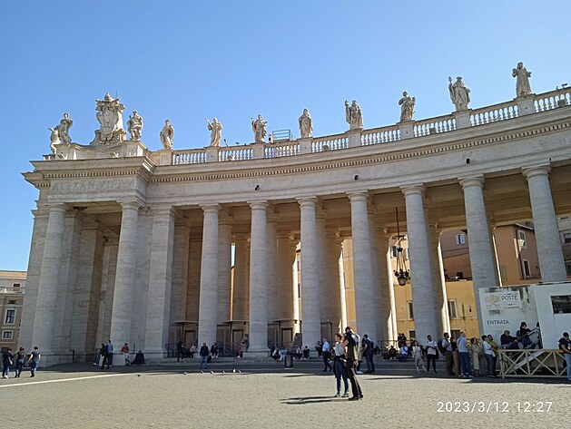 Berniniho kolon�da