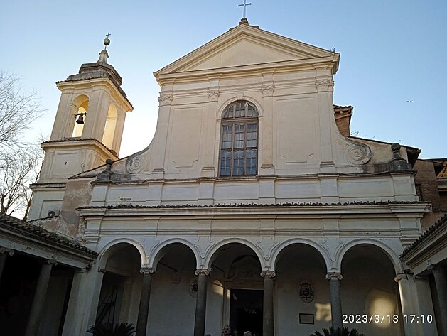 Bazilika sv. Klementa, kde je pochovn sv.Cyril