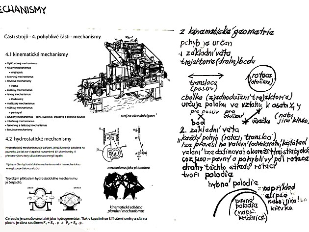 rozdlen mechanism