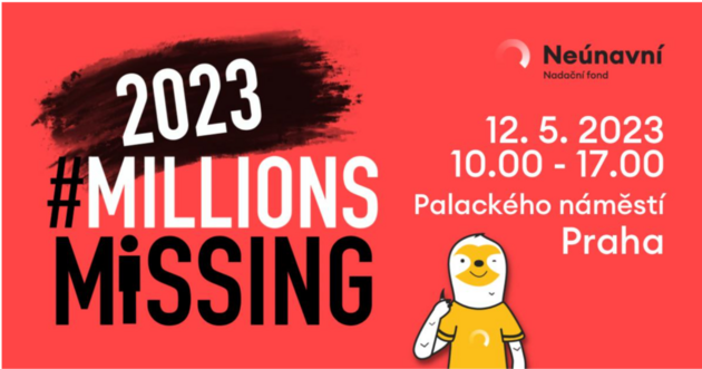Pozvnka na Millions Missing Day 2023