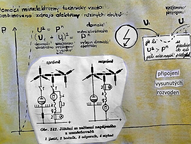 propojen dvou ppojek elektiny