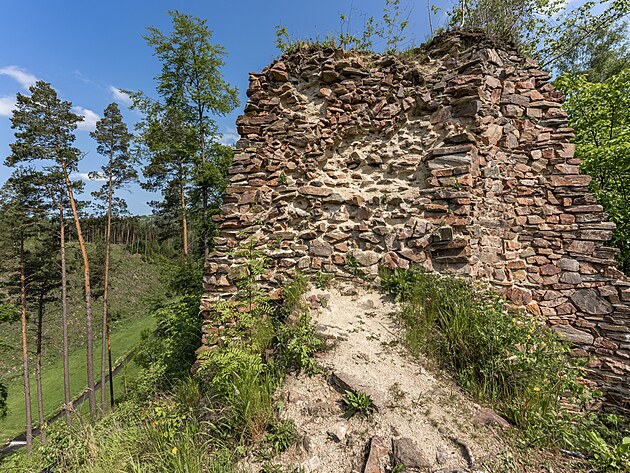 Zcenina hradu Auerperk