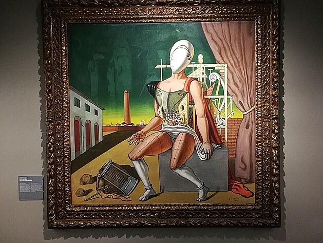 Giorgio de Chirico, Unaven� trubad�r Orfeus