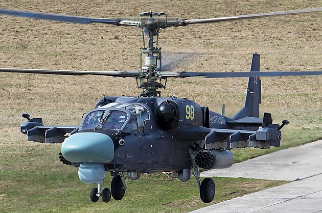 Rusk bitevn vrtulnk Kamov Ka-52