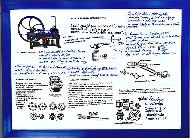 benz�nov� motor a Etienne Lenoir