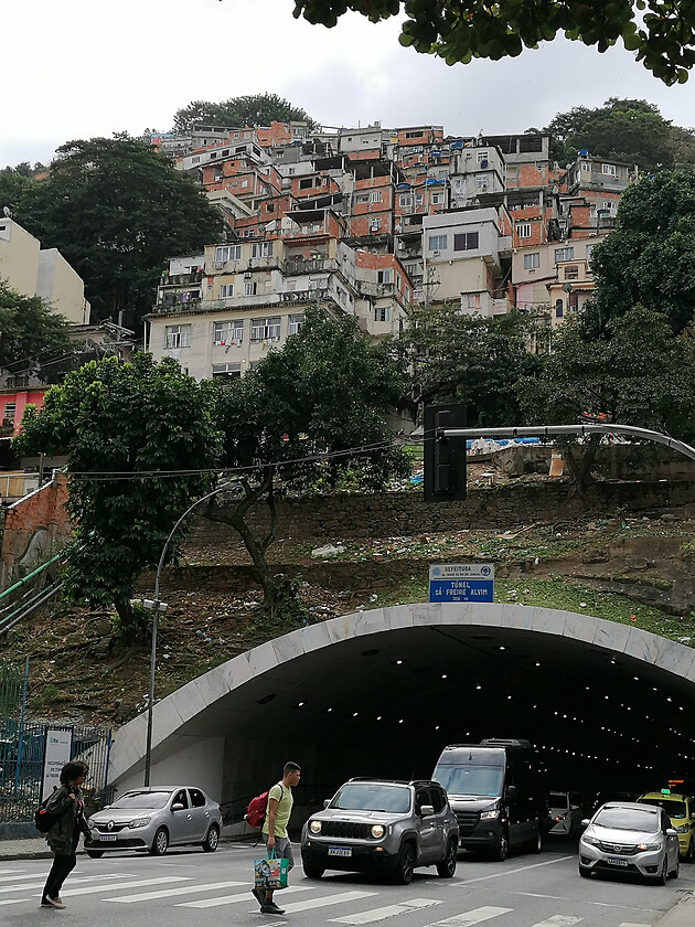Favela u Copacabany