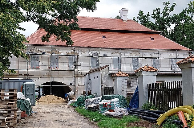 Renovovaná budova staré prelatury