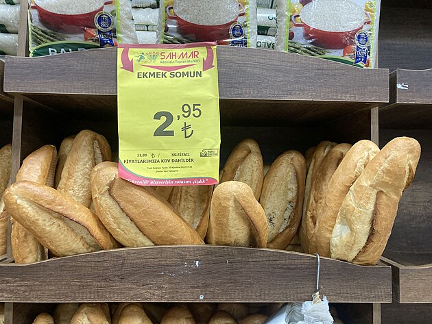 Obrovsk� bageta v p�epo�tu za 3 K�