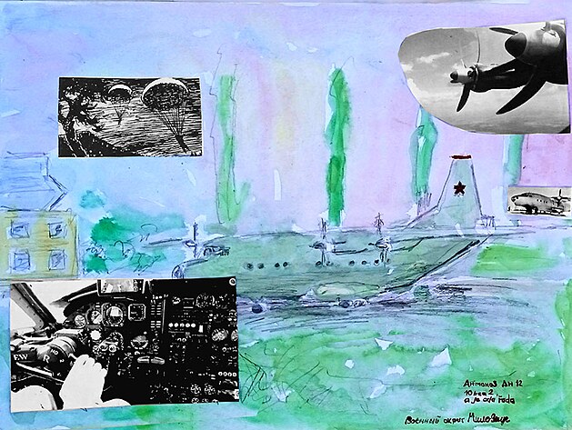 Antonov An - 12 a letit Milovice
