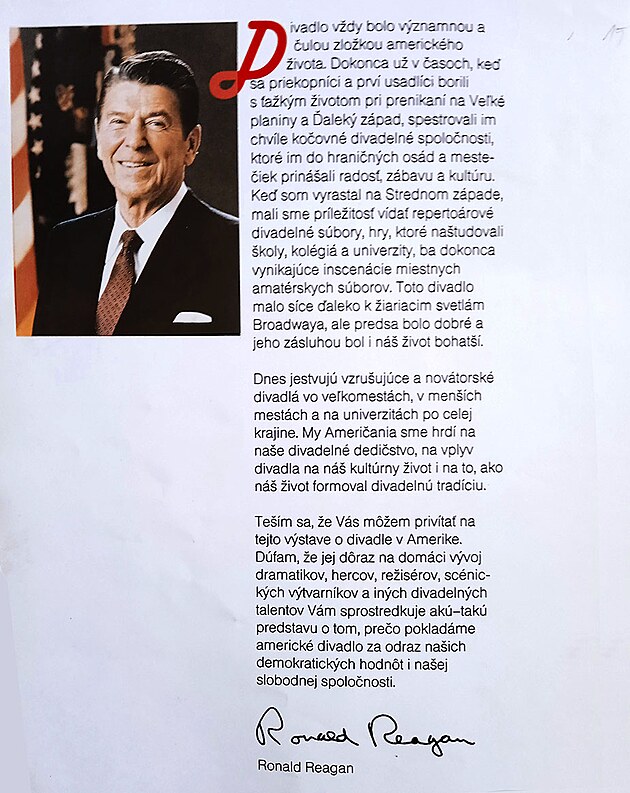 Reaganv proslov
