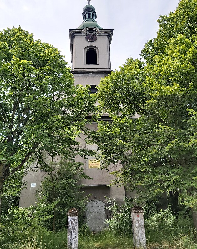 Kostel sv. Barbory v bvalch Loukch nad Ol