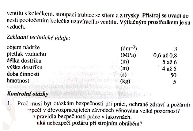 bezpe�nost pr�ce ve d�evozpracuj�c�m pr�myslu