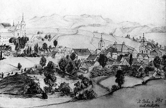 Jan Machytka, msto Nov Paka, 1865