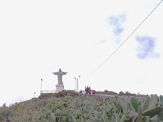 socha Krista na Madeie