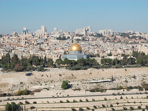 Jeruzalm z hory Olivov