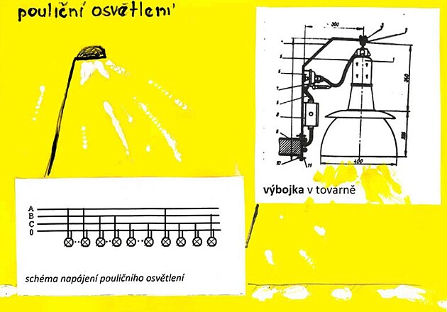 pouliční osvětlení - zapojení