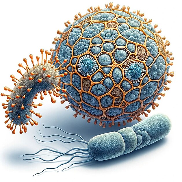 Virus napadajc bakterii