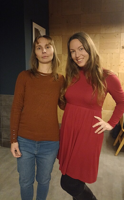 Viola Jchov a Kateina ANIMA Dukov na rozhovoru