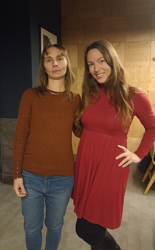Viola J�chov� a Kate�ina ANIMA Du�kov� na rozhovoru