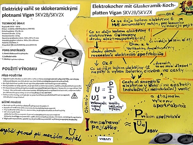 elektrick vai se sklokeramickmi deskami Elektrokocher mit Glaskeramik - Koch - platten Vigan SKV2B/SKV2X