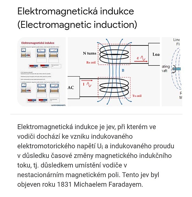 elektromagnetick indukce