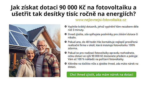 jak zskat dotaci 90 tisc na fotovoltaiku