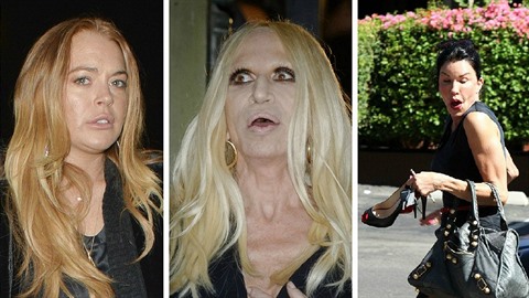 Lindsay, Donatella a Janice ze sebe dobrovoln udlaly chodící ohyzdy.