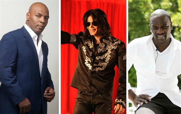 Mike, Michael a Akon - to je jen hrstka z velkého potu hvzd, které se...