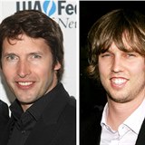 James Blunt a Jon Heder.