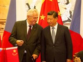 Milo� Zeman na náv�t�v� �ínské lidové republiky (26. �íjna 2014)