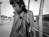 Diana Kim zaala fotit bezdomovce v roce 2013.